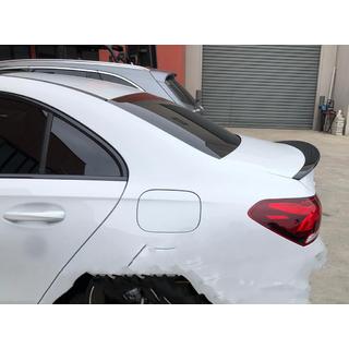 LIP-spoileri (1234 Upgrade, musta) Mercedes A-сlass W177 2018– kuva 1