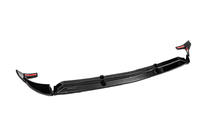 Mercedes E-class W213 2016–2023 Etupuskurin lip spoileri (AMG E63, 2016-2019, musta) kuva 2
