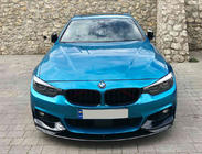 BMW 4-sarja F32/F33/F36 2012–2020 Etupuskurin lip spoil er 1234 Upgrade (musta) kuva 1
