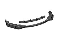 BMW 5-sarja G30/G31 2017–2023 Etupuskurin lip spoil er 1234 Upgrade (musta) kuva 3