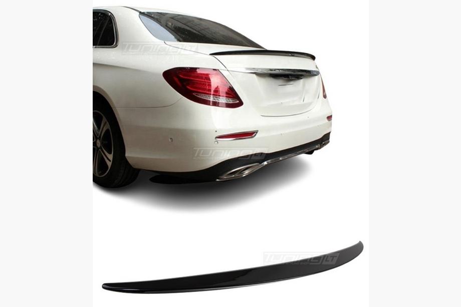 Mercedes E-class W213 2016–2023 LIP-spoileri (1234 Upgrade, musta) Image
