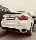 BMW X6 E71 2008–2014 LIP-spoileri (1234 Upgrade, musta) kuva 1