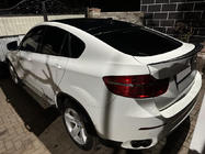 BMW X6 E71 2008–2014 LIP-spoileri (1234 Upgrade, musta) kuva 5