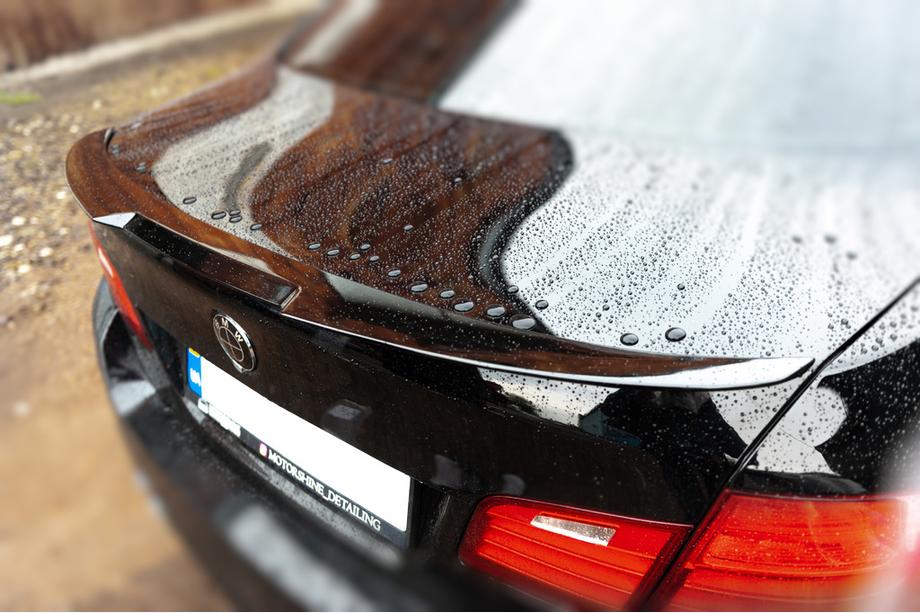 BMW 5-sarja F10/F11 2010–2016 LIP V1 -spoileri (1234 Upgrade, musta) Kuva 3