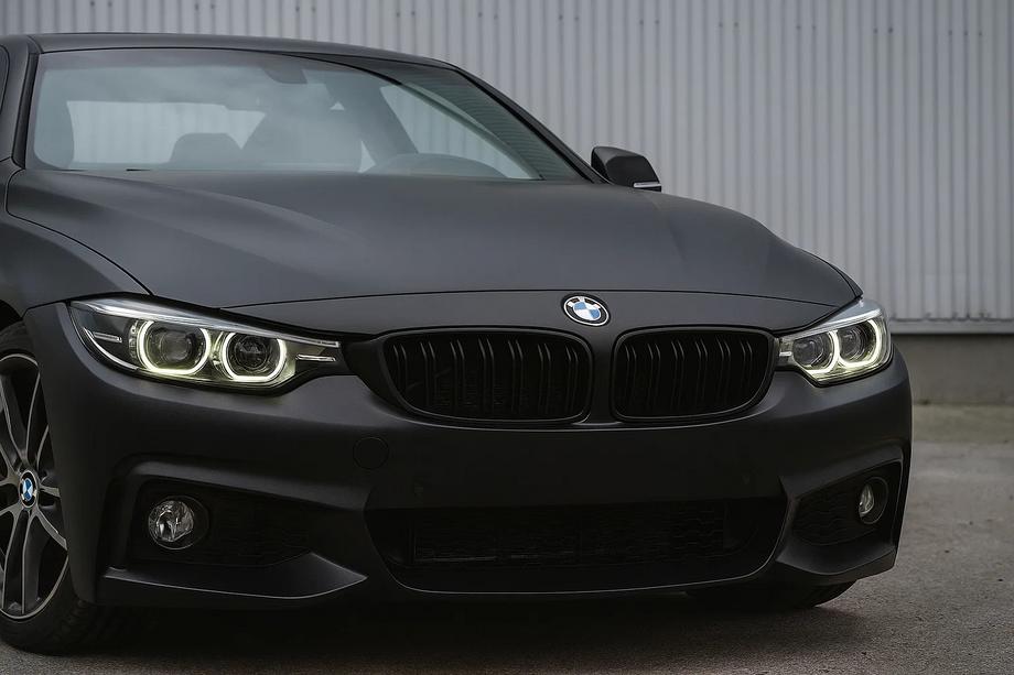 BMW 4-sarja F32/F33/F36 2012–2020 Munuaissäleiköt M-Look (mattamusta) Image