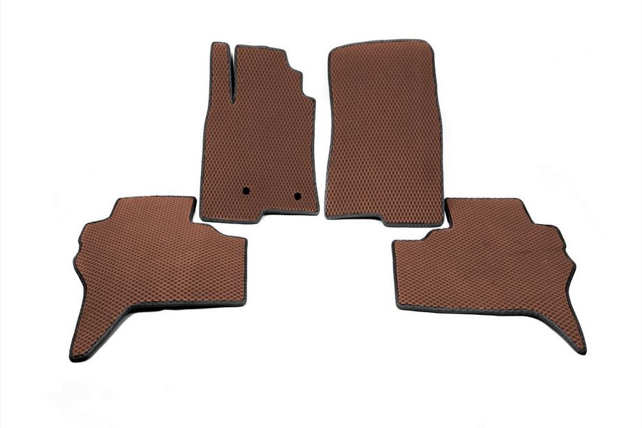 Mitsubishi Pajero Wagon IV 2006–2021 EVA-auton matot (tiilikuvio) Image