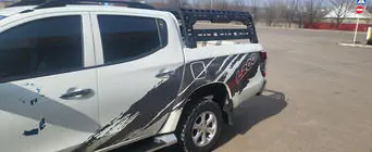 Mitsubishi L200 2006–2015 Rollbar Dakar Bed Rack kuva 5