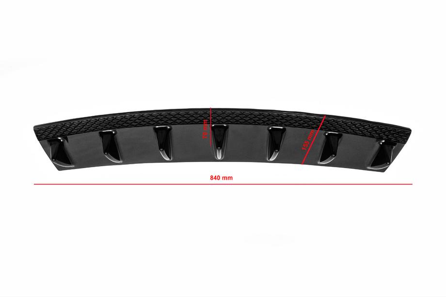 Yleismallinen takadiffuusori UNI-081 (musta) Image