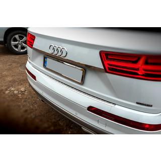 Kromilista rekisterikilven yläpuolelle (ruostumaton teräs) Audi Q7 2015–2026 kuva 3