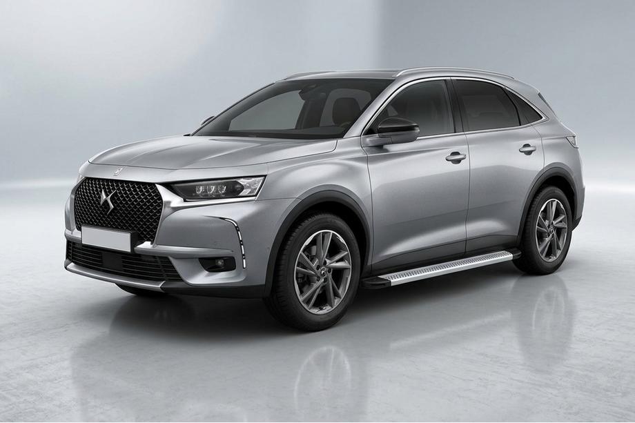 DS 7 Crossback 2017–2022 Maya V2 sivuportaat (2 kpl, alumiini) Image