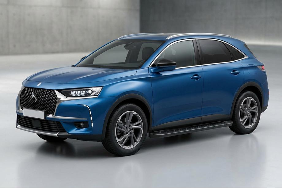 DS 7 Crossback 2017–2022 Allmond Black sivuportaat (2 kpl, alumiini) Image