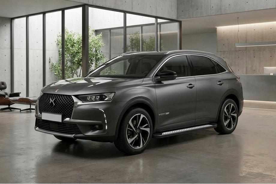 DS 7 Crossback 2017–2022 Sivuporrastangot Vision New Black (2 kpl, alumiini) Image