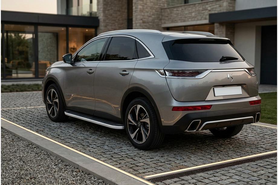 DS 7 Crossback 2017–2022 Sivuportaat Tayga Grey (2 kpl, alumiini) Image