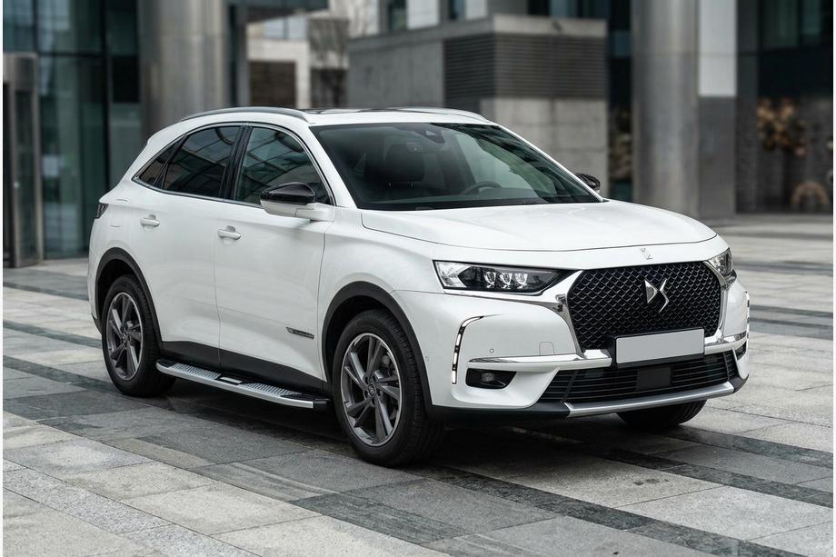 DS 7 Crossback 2017–2022 Mevsim Grey sivuporrastangot (2 kpl, alumiini) Image