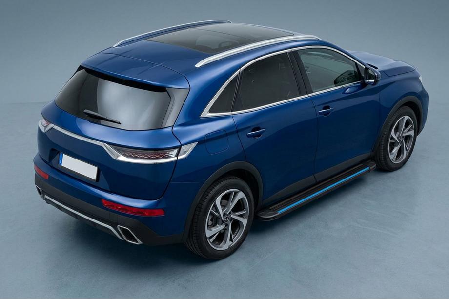 DS 7 Crossback 2017–2022 Maya Blue sivuportaat (2 kpl, alumiini) Image