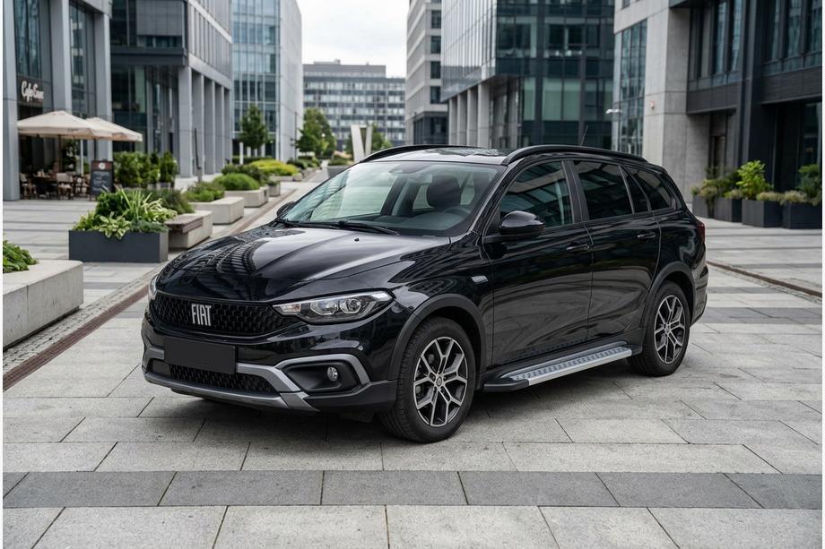 Fiat Tipo Cross 2021– Sivuaskelmat Vision New Grey (2 kpl, alumiini) Image