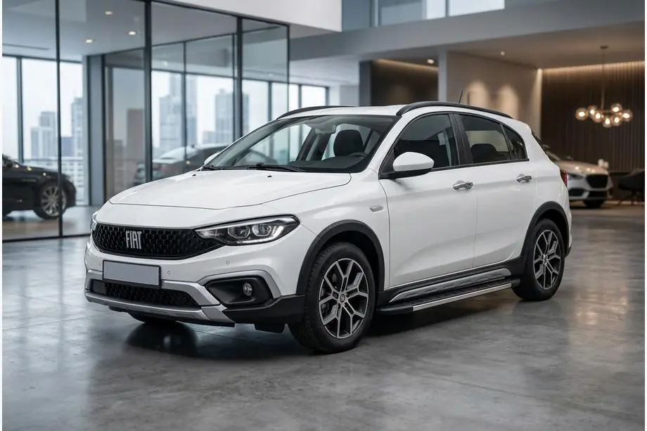 Fiat Tipo Cross 2021– Duru sivuportaat (2 kpl, alumiini) Image