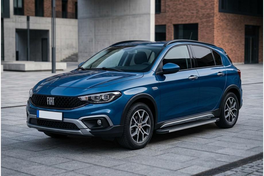 Fiat Tipo Cross 2021– Sivuportaat Maya V1 (2 kpl, alumiini) Image