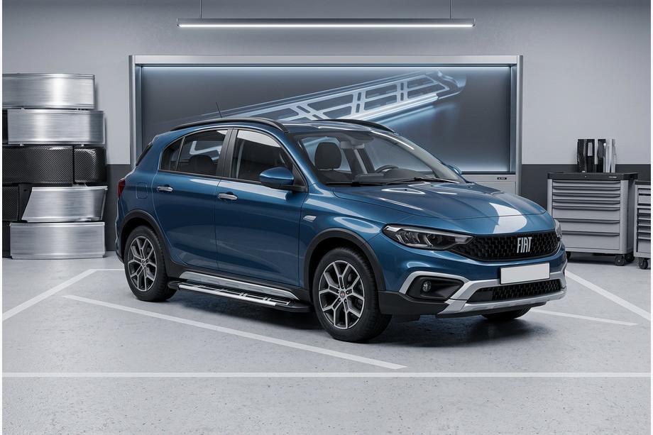 Fiat Tipo Cross 2021– Sunrise sivuportaat (2 kpl, alumiini) Image
