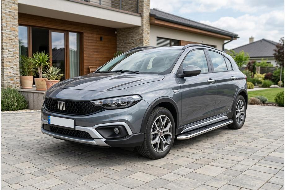 Fiat Tipo Cross 2021– Maydos V1 sivukynnykset (2 kpl, alumiini) Image
