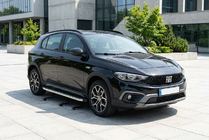 Fiat Tipo Cross 2021– BlackLine-sivuporrast (2 kpl, alumiini) kuva 2