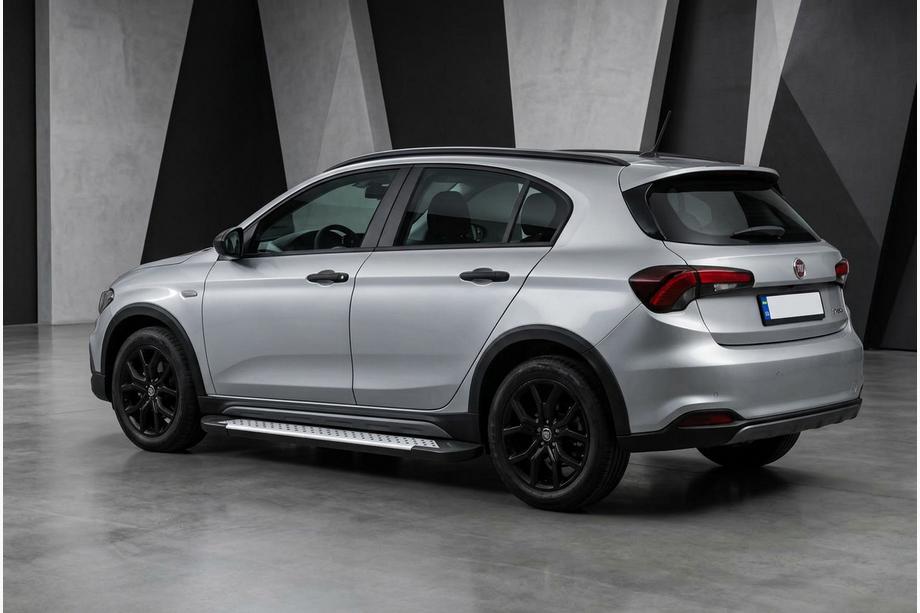 Fiat Tipo Cross 2021– Allmond Grey -sivukynnykset (2 kpl, alumiini) Image