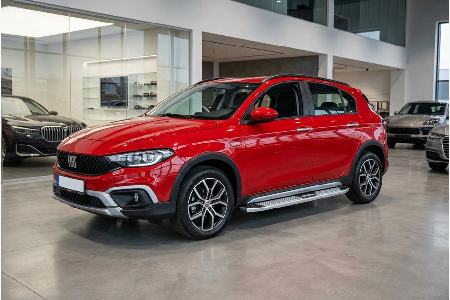 Fiat Tipo Cross 2021– Mevsim Grey sivuporrastangot (2 kpl, alumiini) Image