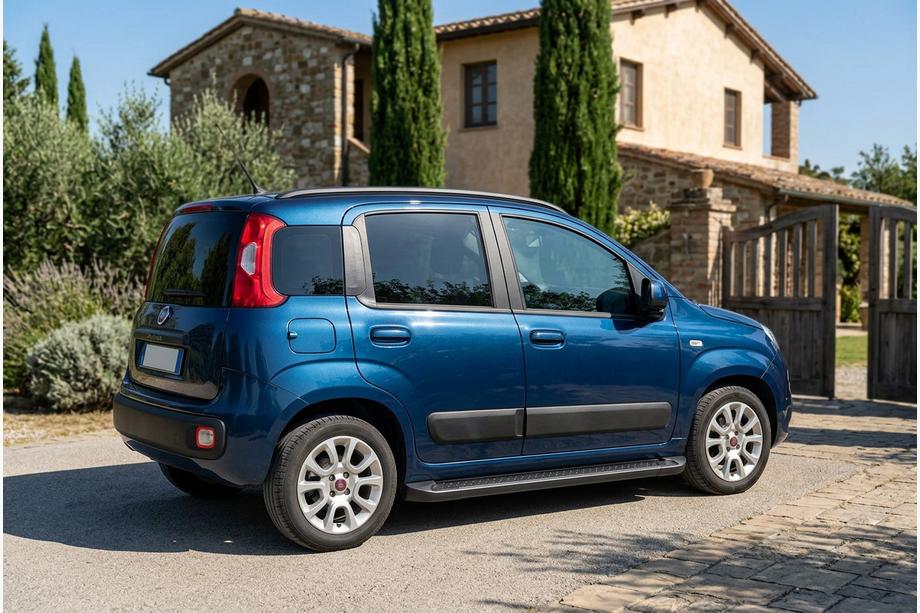 Fiat Panda 2011–2023 Allmond Black sivuportaat (2 kpl, alumiini) Image