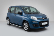 Fiat Panda 2011–2023 Sivuportaat Tayga Grey (2 kpl, alumiini) kuva 1