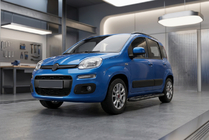 Fiat Panda 2011–2023 Sivukynnykset Tayga Black (2 kpl, alumiini) kuva 1