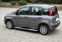 Fiat Panda 2011–2023 Tayga V2 sivukynnykset (2 kpl, alumiini) kuva 1