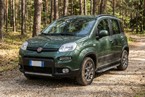 Fiat Panda 2011–2023 Sivuastinlaudat Bosphore Grey (2 kpl, alumiini) kuva 1