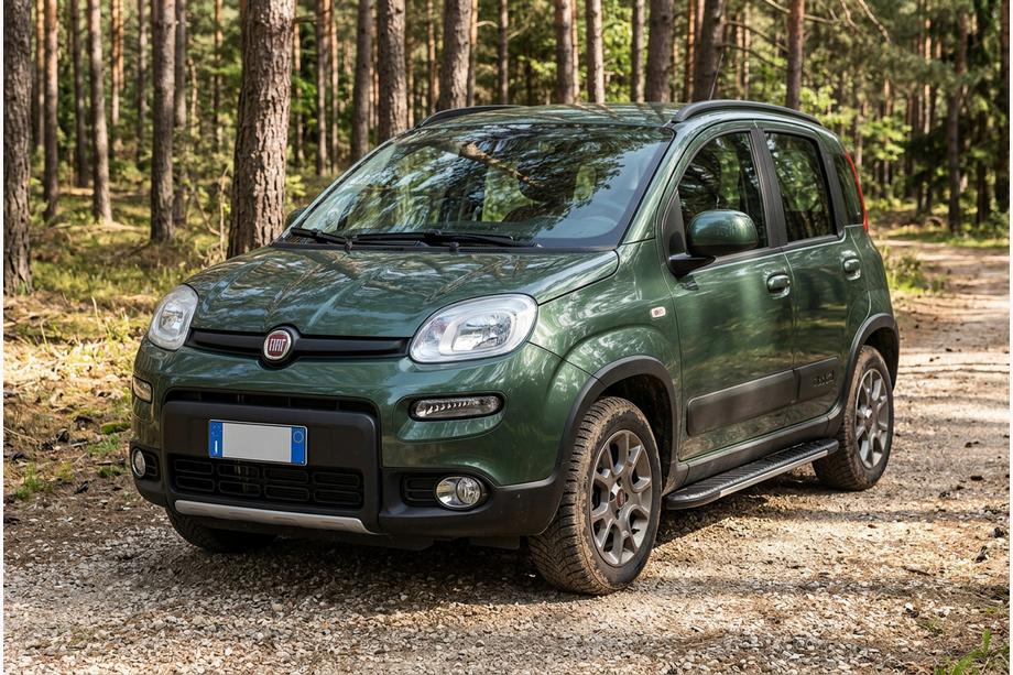 Fiat Panda 2011–2023 Sivuastinlaudat Bosphore Grey (2 kpl, alumiini) Image
