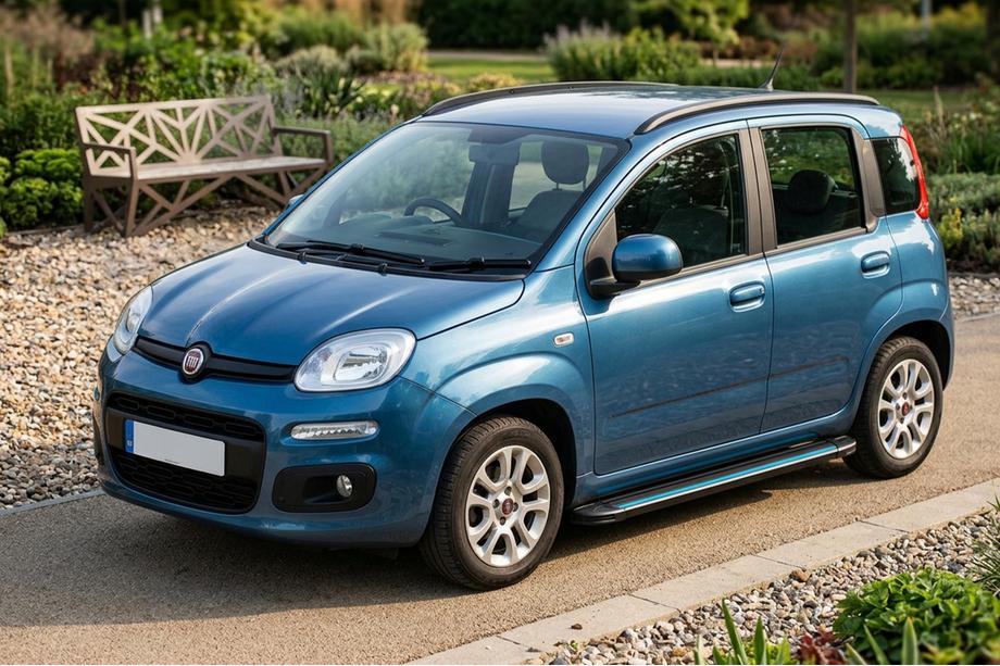 Fiat Panda 2011–2023 Maya Blue sivuportaat (2 kpl, alumiini) Image