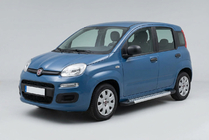 Fiat Panda 2011–2023 Sivuaskelmat Vision New Grey (2 kpl, alumiini) kuva 1