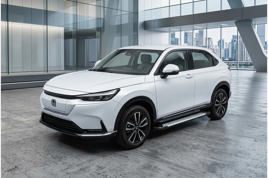 Honda HR-V 2021– Allmond Grey -sivukynnykset (2 kpl, alumiini) Image