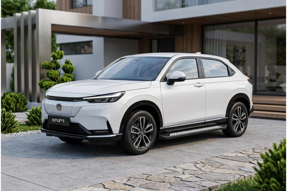 Honda HR-V 2021– Sivuporrastangot Vision New Black (2 kpl, alumiini) Image