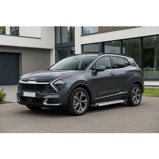 Sivuaskelmat Vision New Grey (2 kpl, alumiini) kuva 1