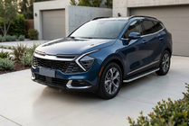 Kia Sportage 2021– Sivuportaat Tayga Grey (2 kpl, alumiini) kuva 1