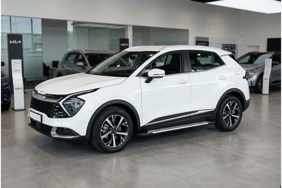 Kia Sportage 2021– Allmond Grey -sivukynnykset (2 kpl, alumiini) Image