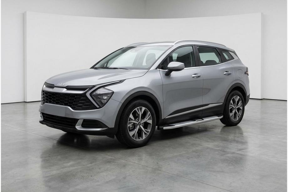 Kia Sportage 2021– Mevsim Grey sivuporrastangot (2 kpl, alumiini) Image