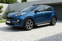 Kia Sportage 2021– Maya V2 sivuportaat (2 kpl, alumiini) kuva 1