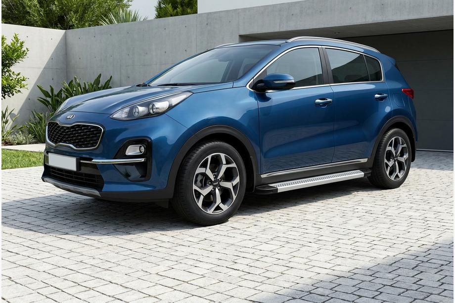 Kia Sportage 2021– Maya V2 sivuportaat (2 kpl, alumiini) Image