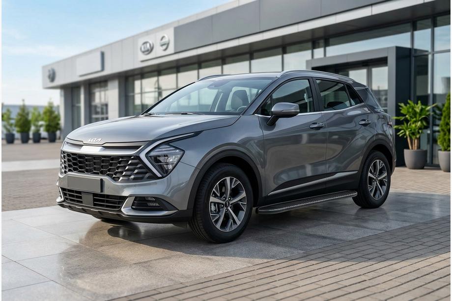 Kia Sportage 2021– Bosphore Black -sivuastinlaudat (2 kpl, alumiini) Image