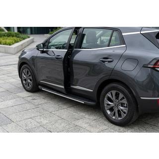 Sivuastinlaudat Bosphore Grey (2 kpl, alumiini) kuva 1