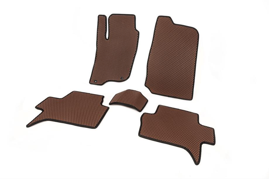 Mitsubishi Pajero Sport 2008–2015 EVA-auton matot (tiilikuvio) Image