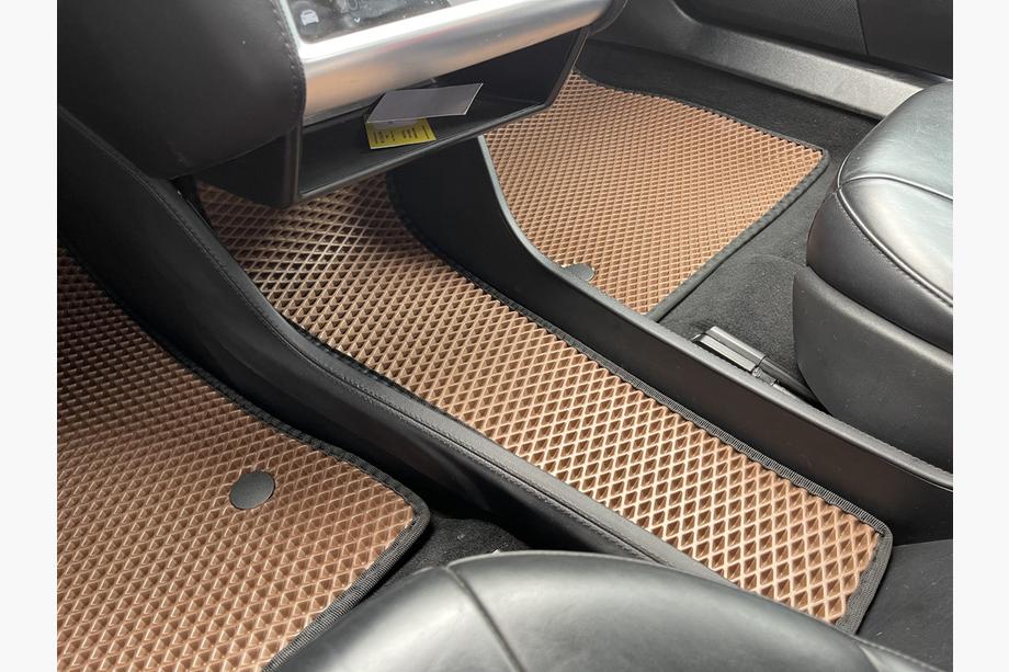 Tesla Model S 2012– EVA-autolattiamatot (2012-2021, tiilenpunaiset) Image