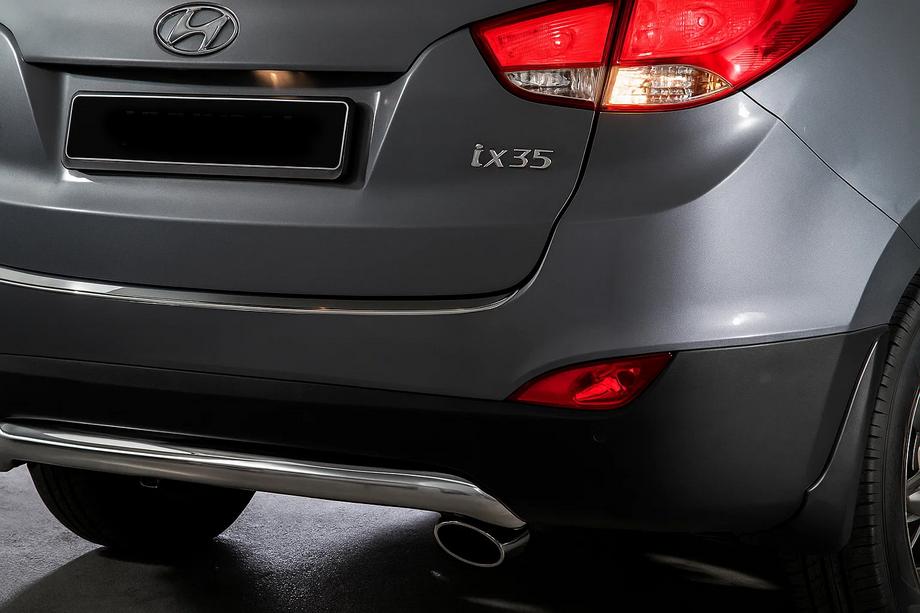 Hyundai IX-35 2010–2015 Taka diffuusori muovia V5 Image