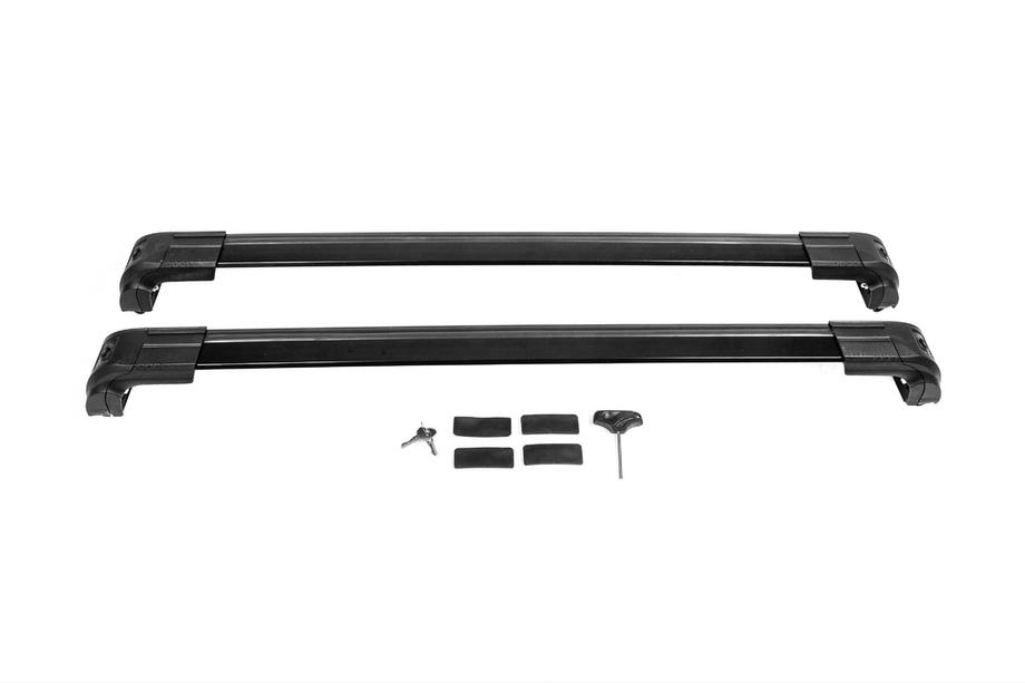 Lukittavat poikkitangot integroiduille kattokaiteille Strong V2 (2 kpl) Enintään 120 cm, musta Kuva 15