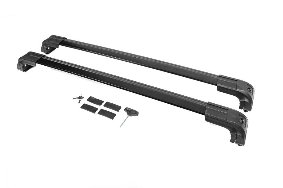 Lukittavat poikkitangot integroiduille kattokaiteille Strong V2 (2 kpl) Enintään 120 cm, musta Kuva 14